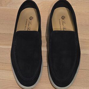 Loro Piana Summer Walk Loafer Classic Blue